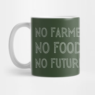 No farmers no food no future Mug